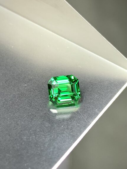 1.52ct Tsavorite Asscher Cut
